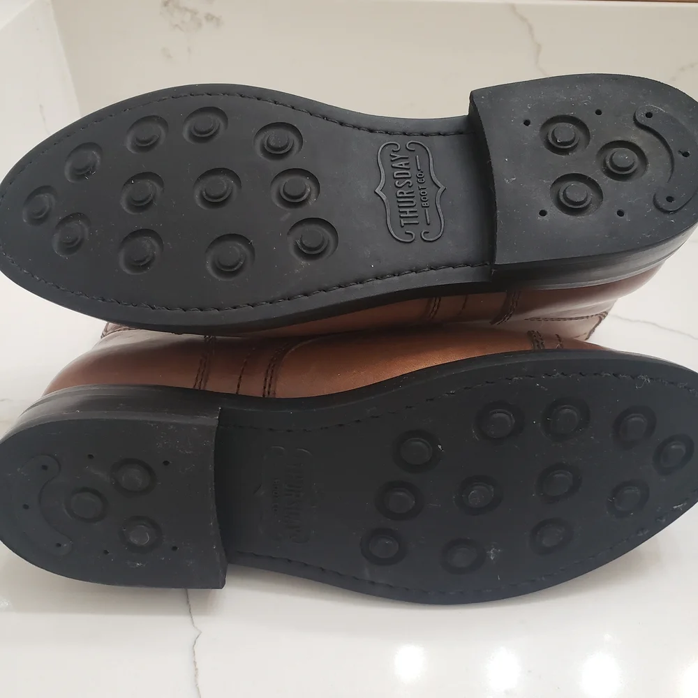 Thursday Boot Company Brown/Tan Laceup Ankle Boots Size 7 - Picture 7 of 8